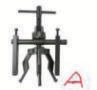 Pneumatic Rear Axle Bearing Puller Set