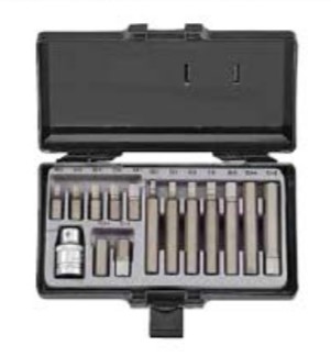 15pc 10mm Hex bit set
